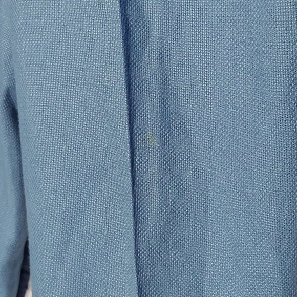 TALBOTS Irish linen Womens Blue cropped pants Sz 8 - Picture 3 of 8